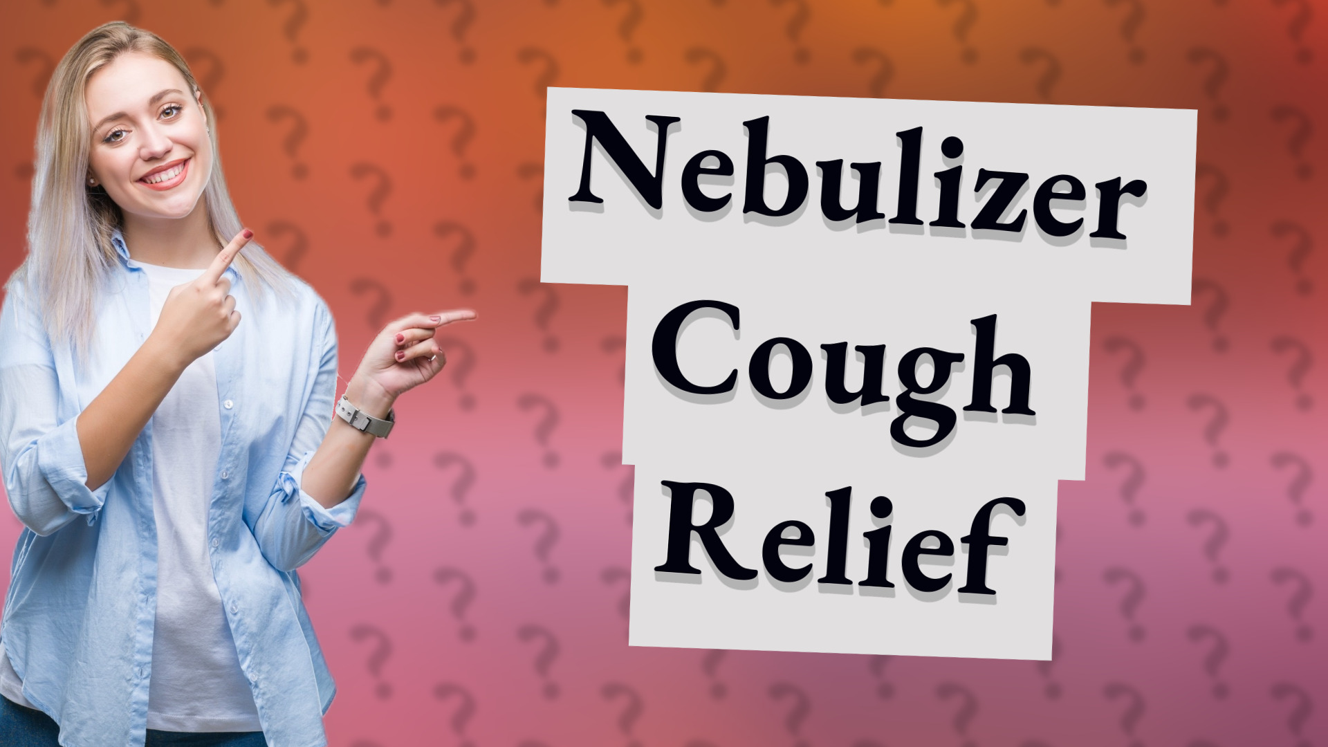 Nebulizer Cough Relief