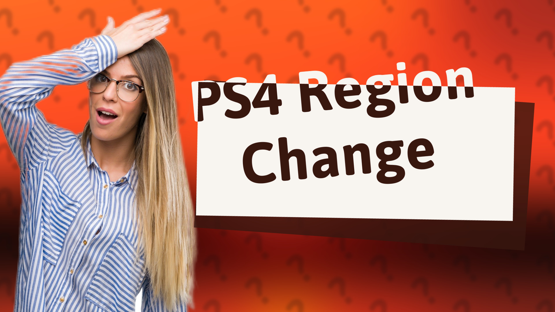 PS4 Region Change