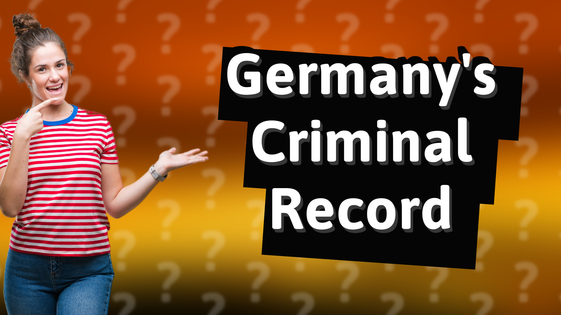 Germany's Criminal Record