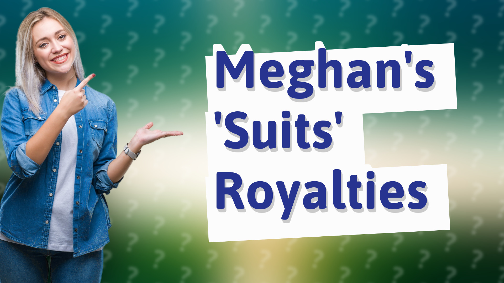 Meghan's 'Suits' Royalties