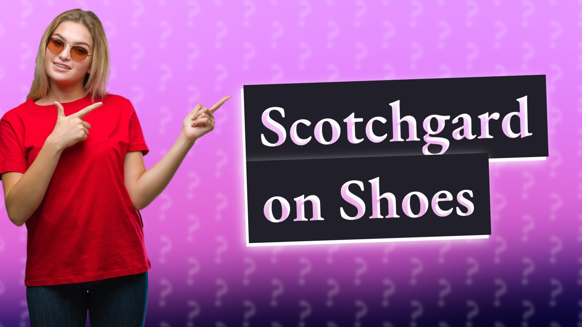 Scotchgard on Shoes