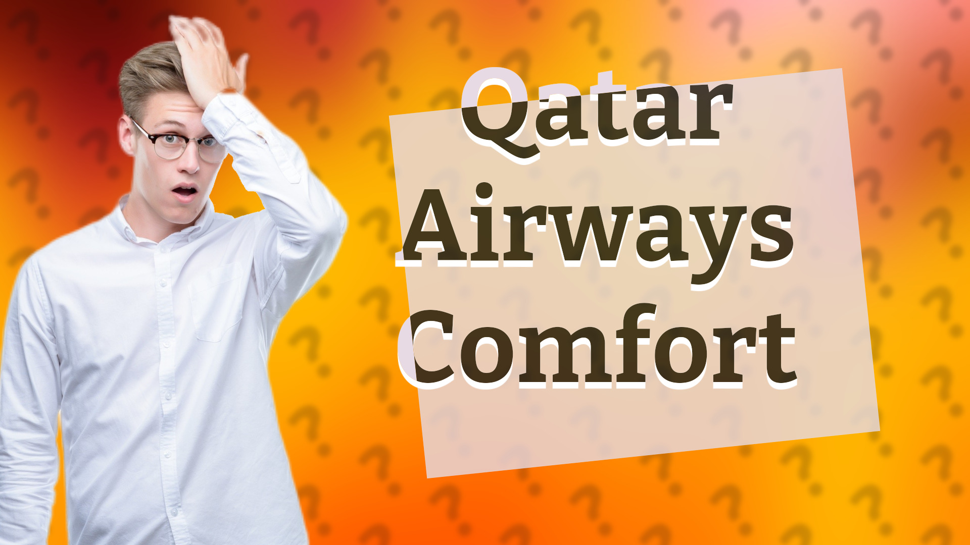 Qatar Airways Comfort