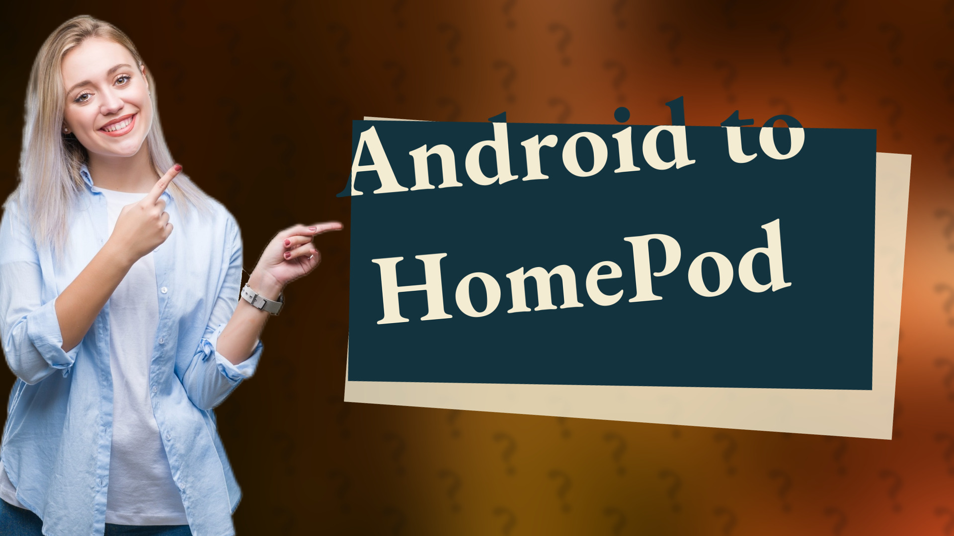 Android to HomePod