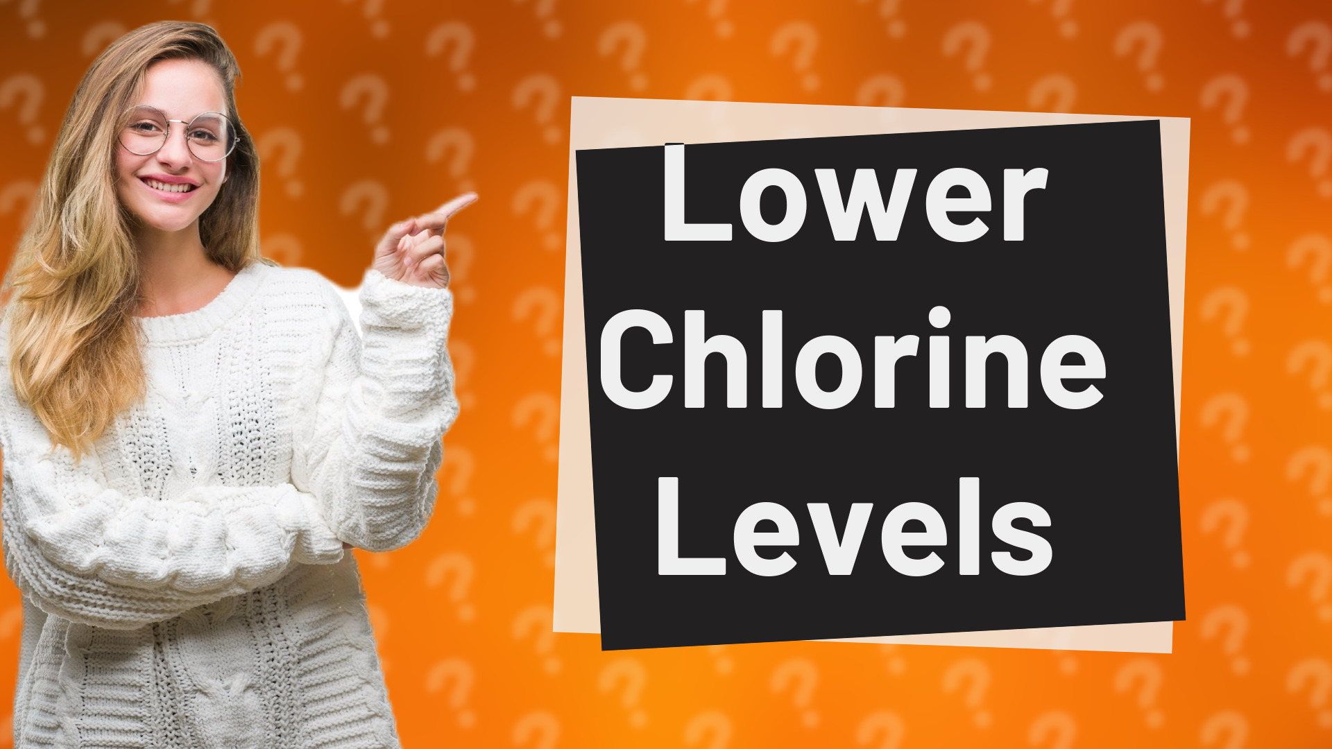 Lower Chlorine Levels