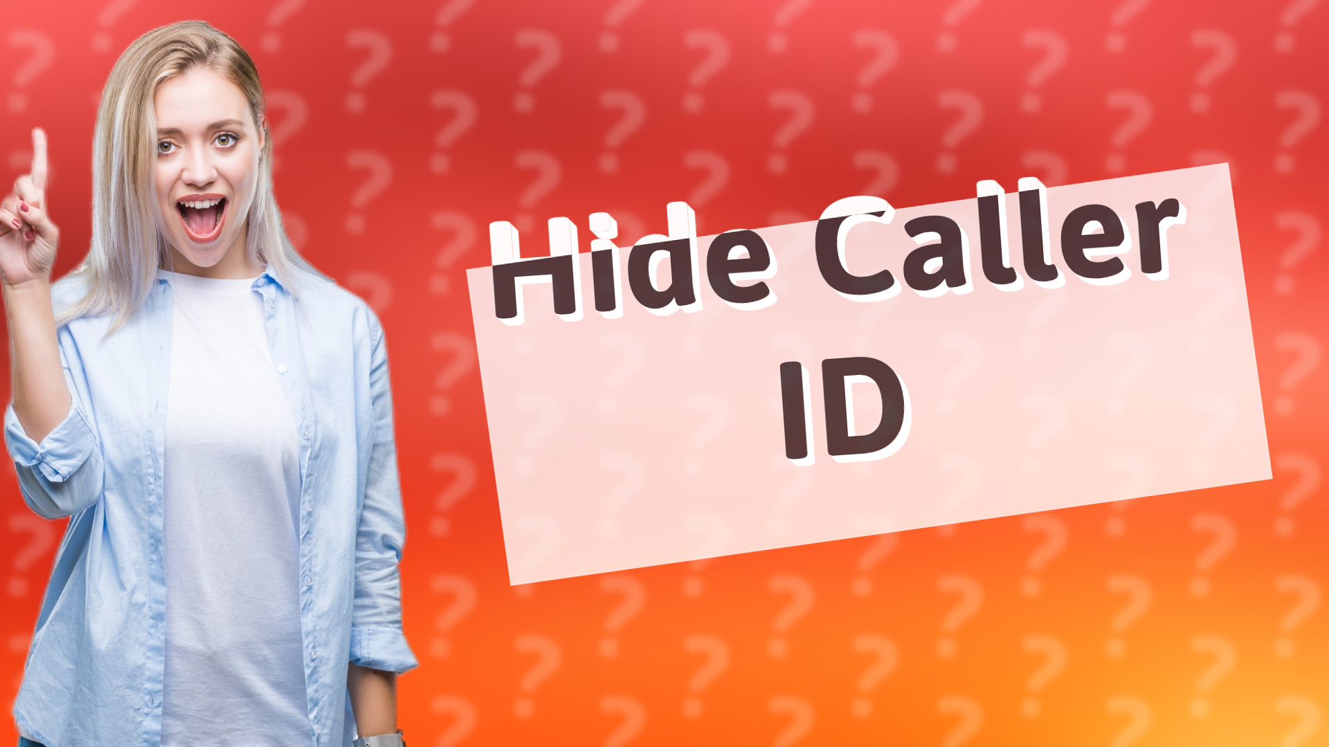 Hide Caller ID