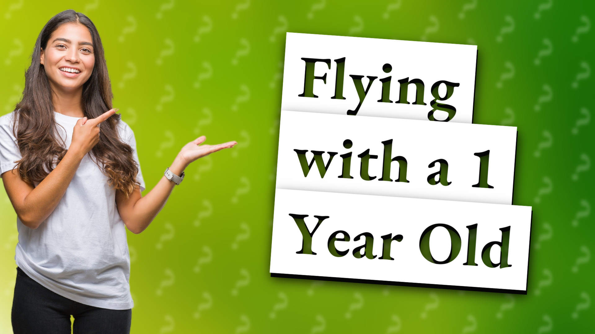 Flying with a 1 Year Old