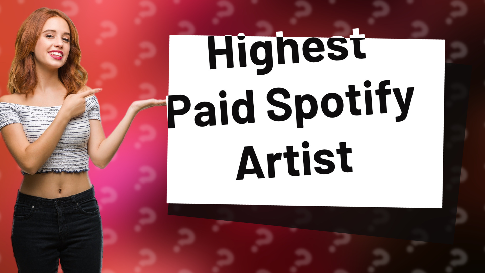 Highest Paid Spotify Artist