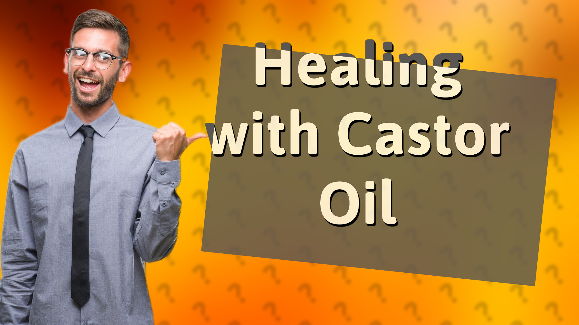 Healing with Castor Oil