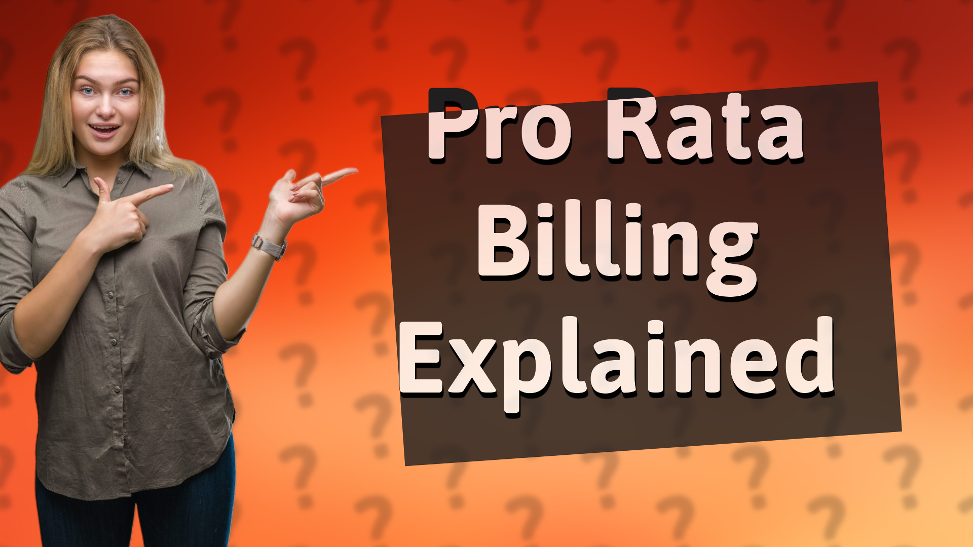 Pro Rata Billing Explained