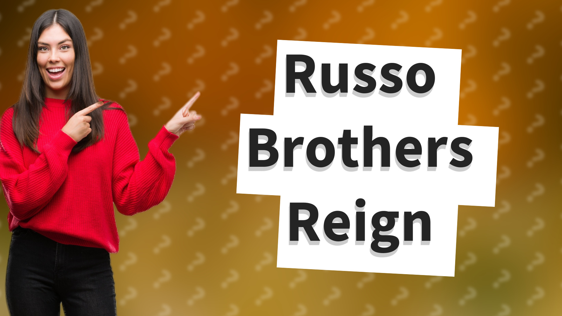 Russo Brothers Reign