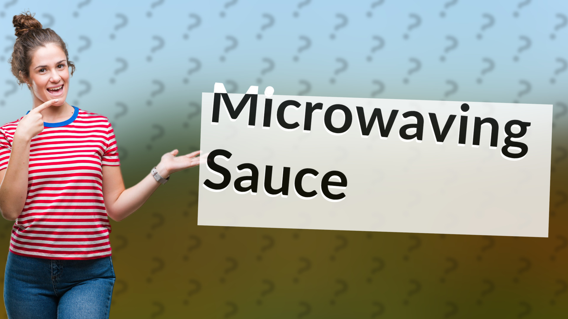 Microwaving Sauce