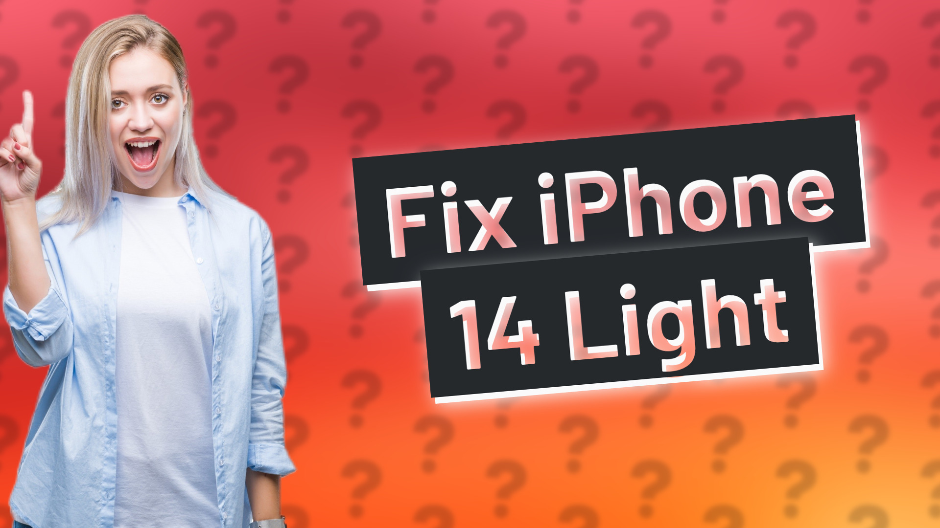 Fix iPhone 14 Light