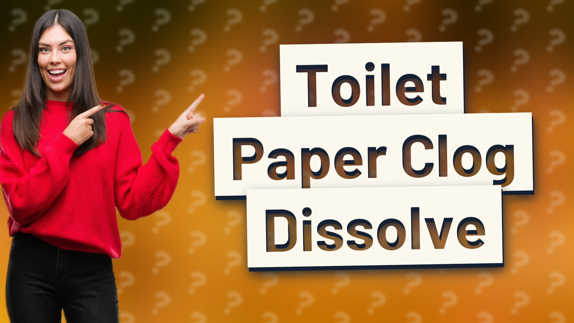 Toilet Paper Clog Dissolve