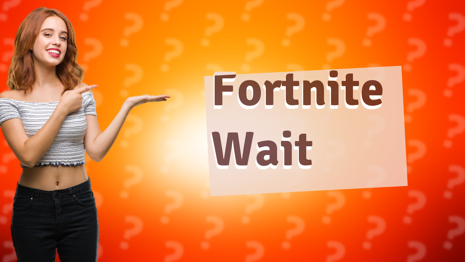Fortnite Wait