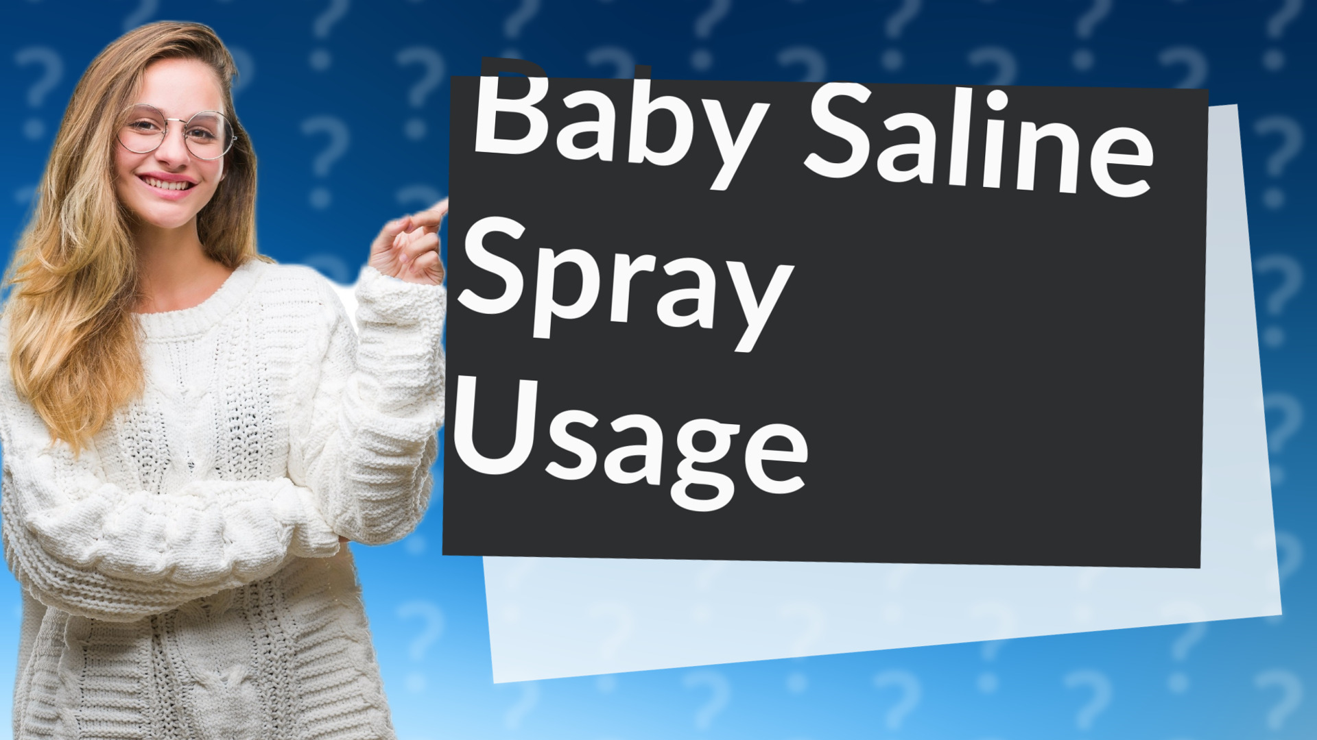 Baby Saline Spray Usage