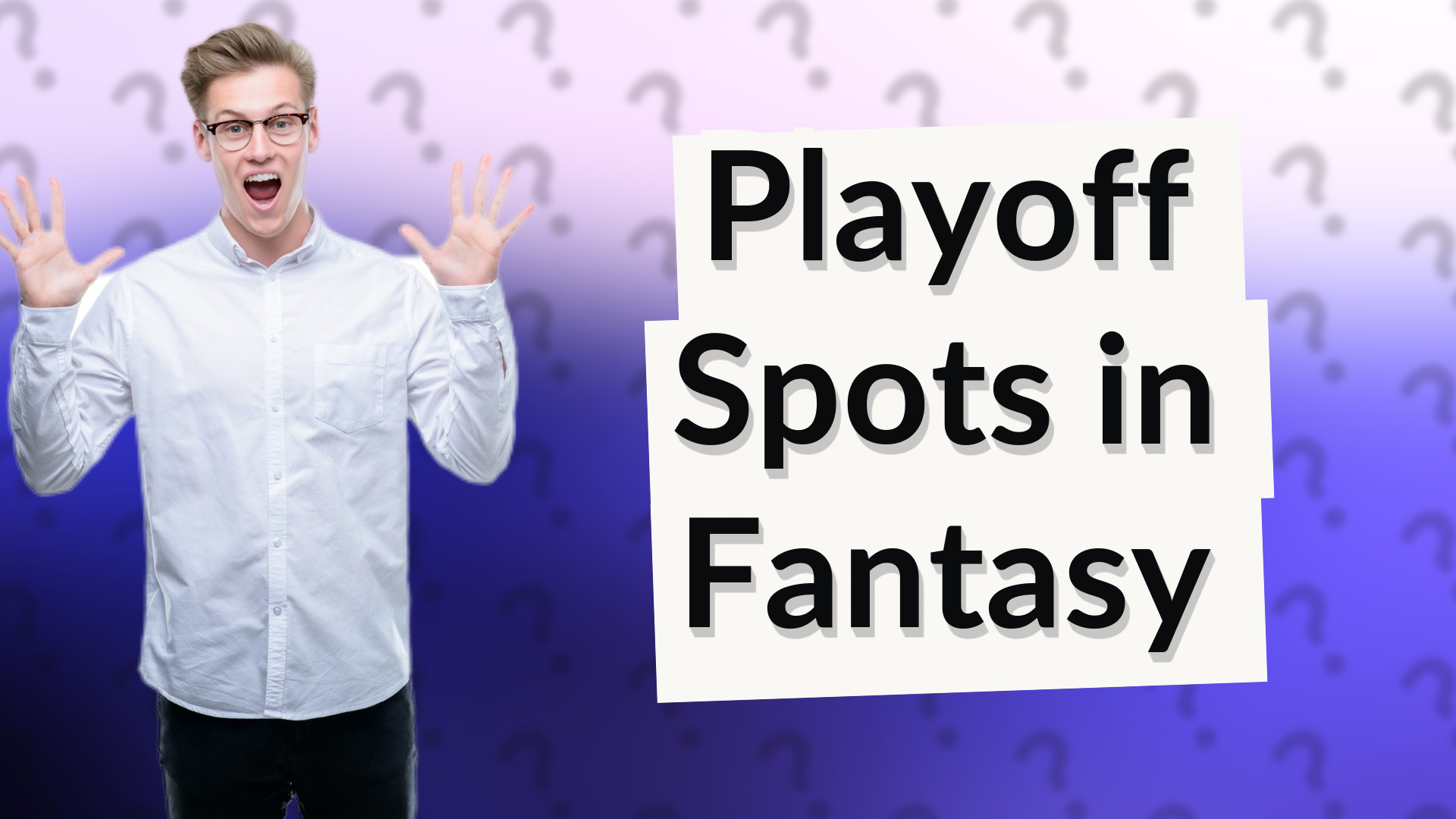 Playoff Spots in Fantasy