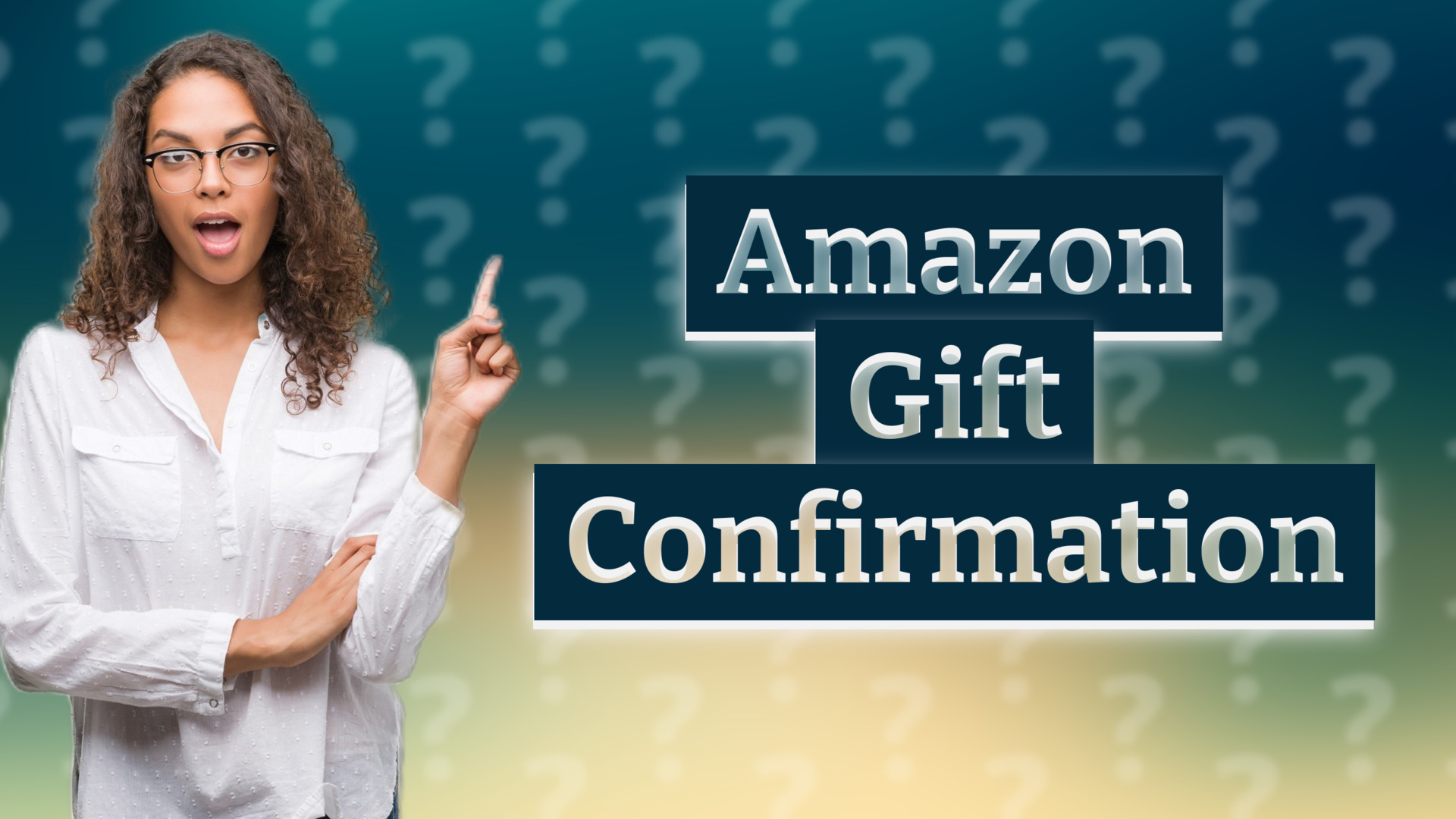 Amazon Gift Confirmation