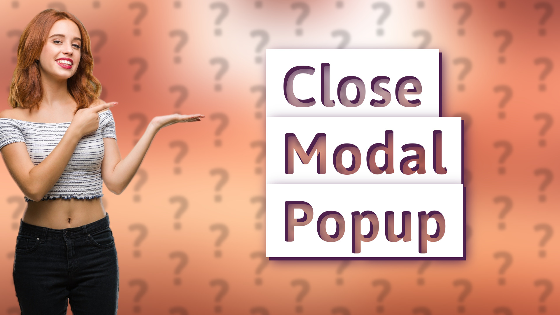 Close Modal Popup