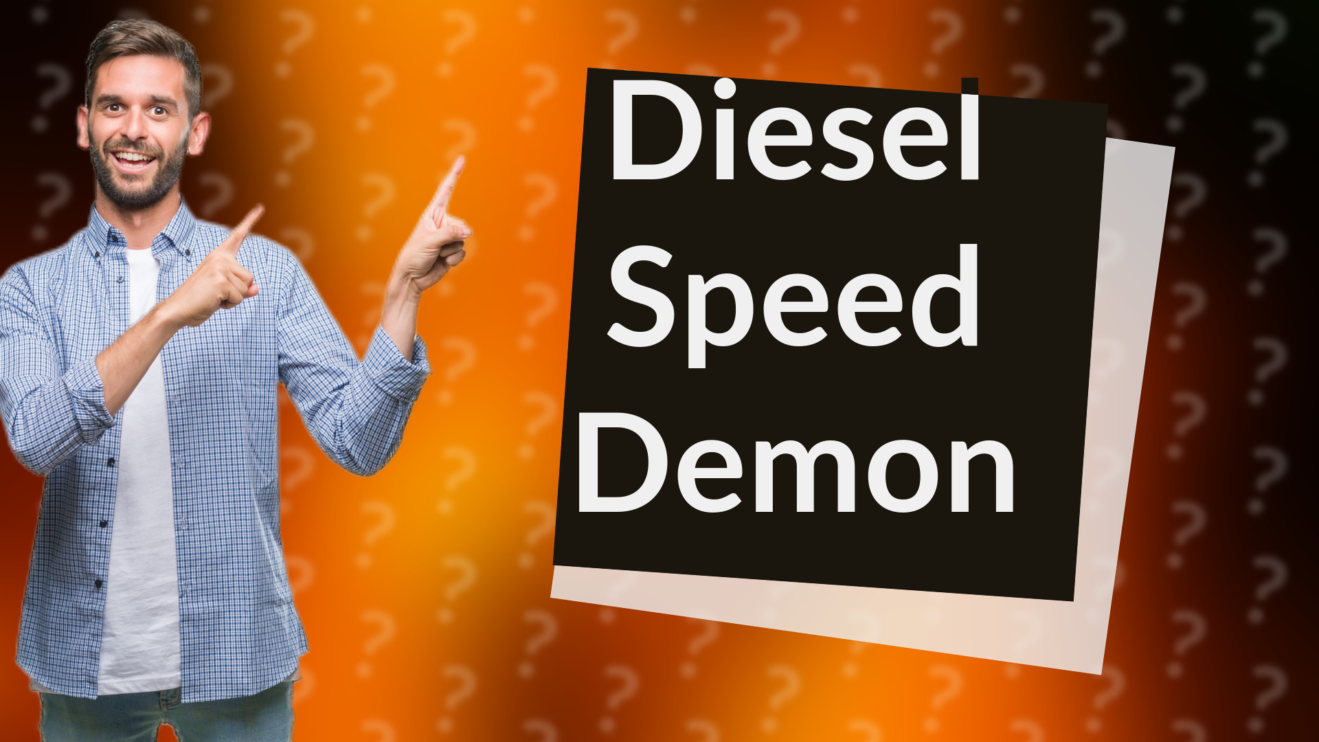 Diesel Speed Demon
