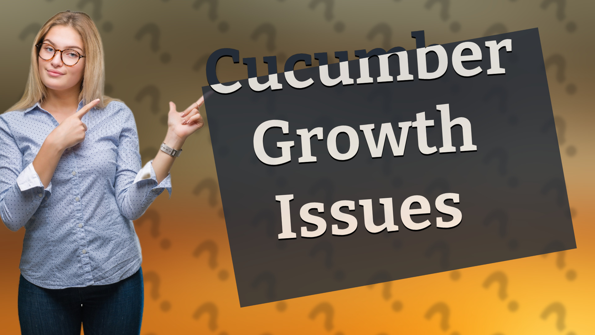 Cucumber Growth Issues