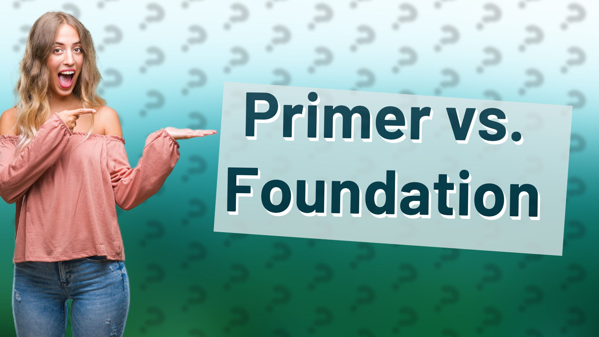 Primer vs. Foundation