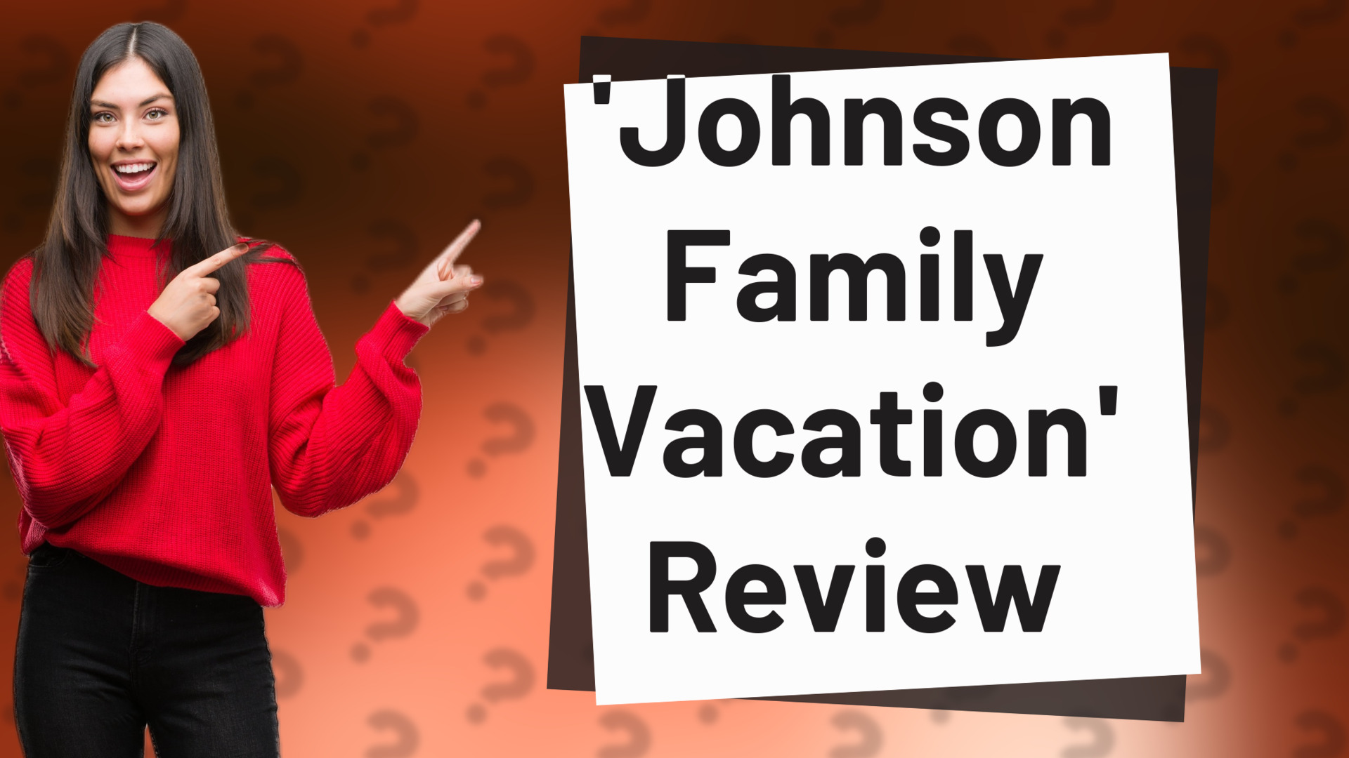 'Johnson Family Vacation' Review