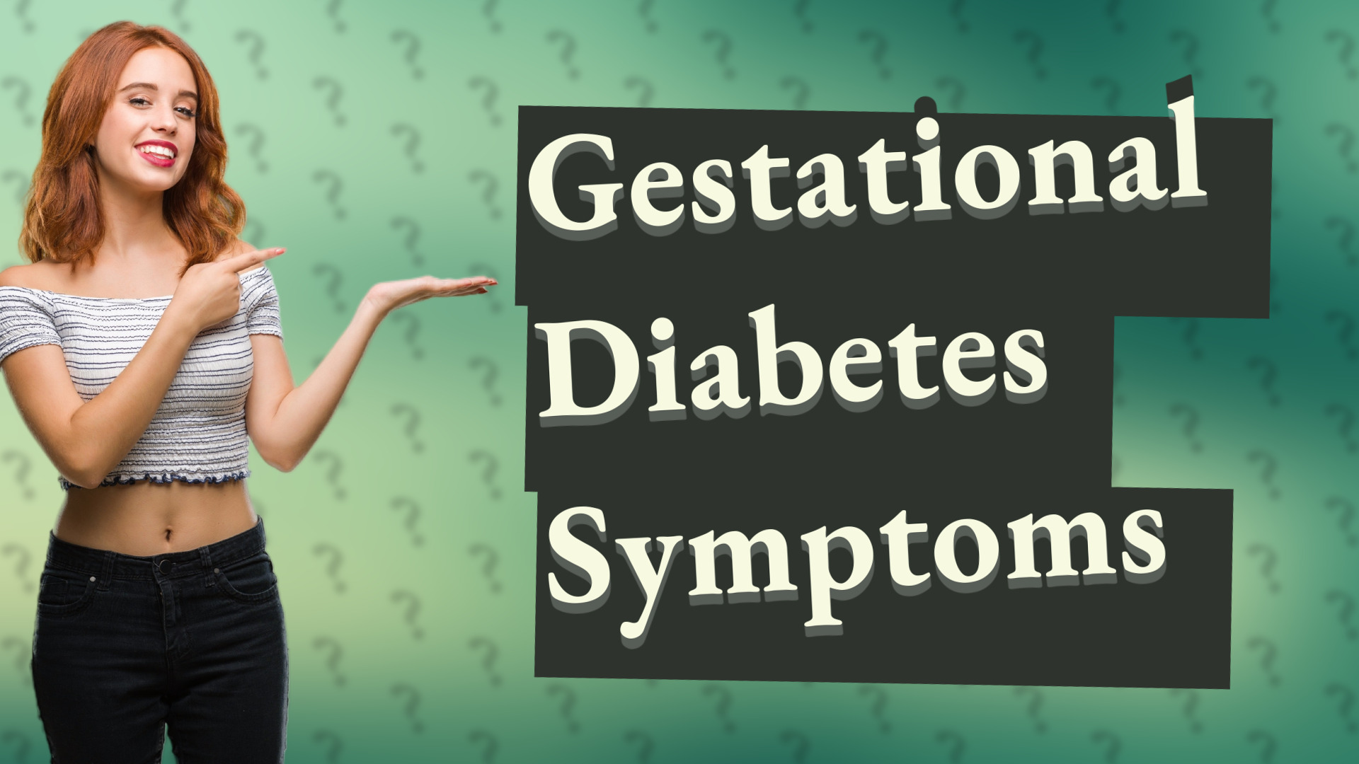 Gestational Diabetes Symptoms