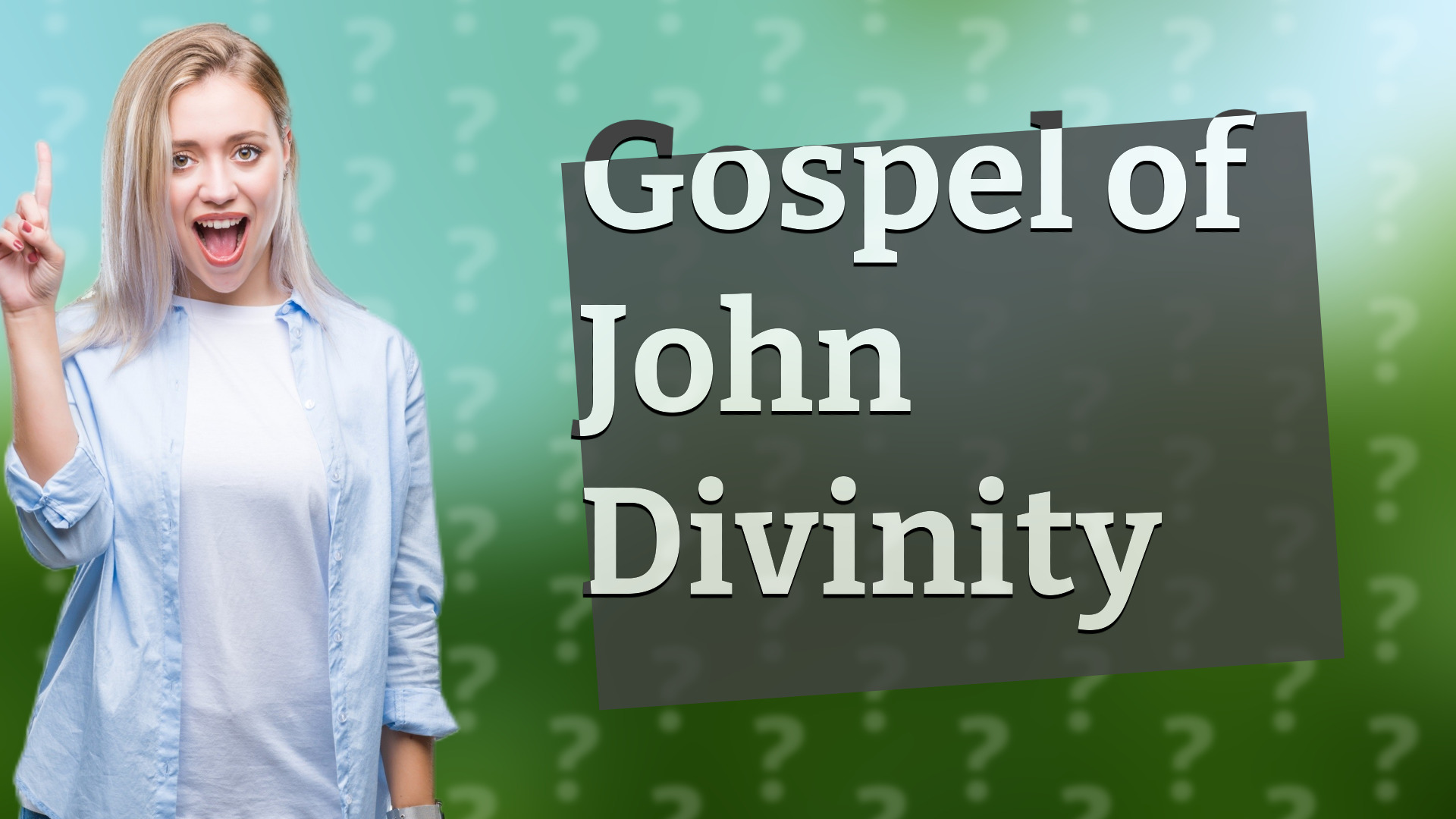 Gospel of John Divinity