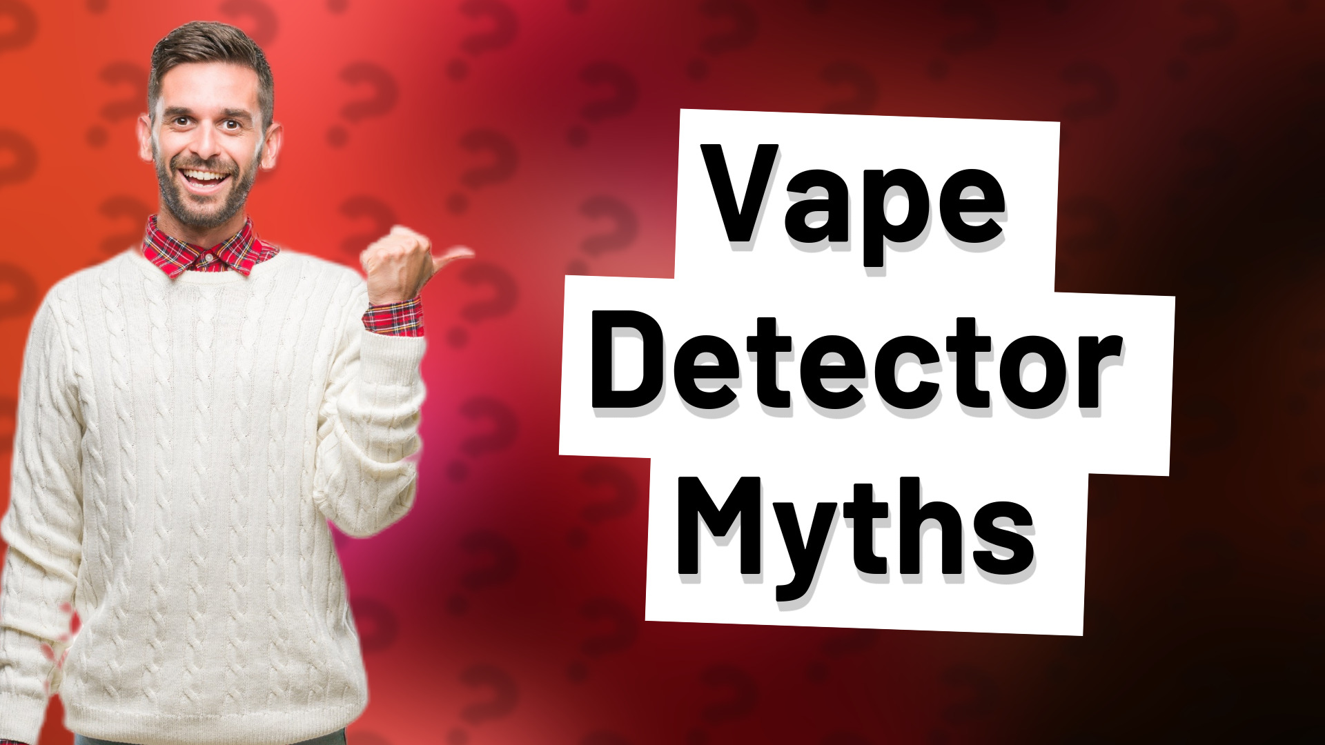 Vape Detector Myths