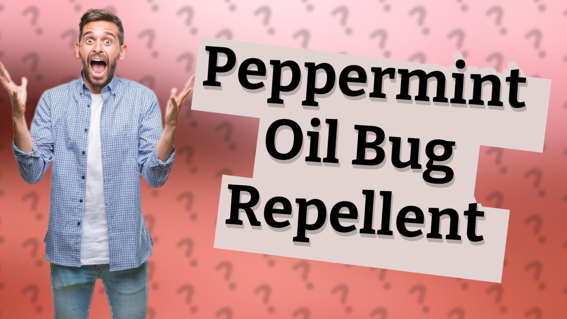 Peppermint Oil Bug Repellent