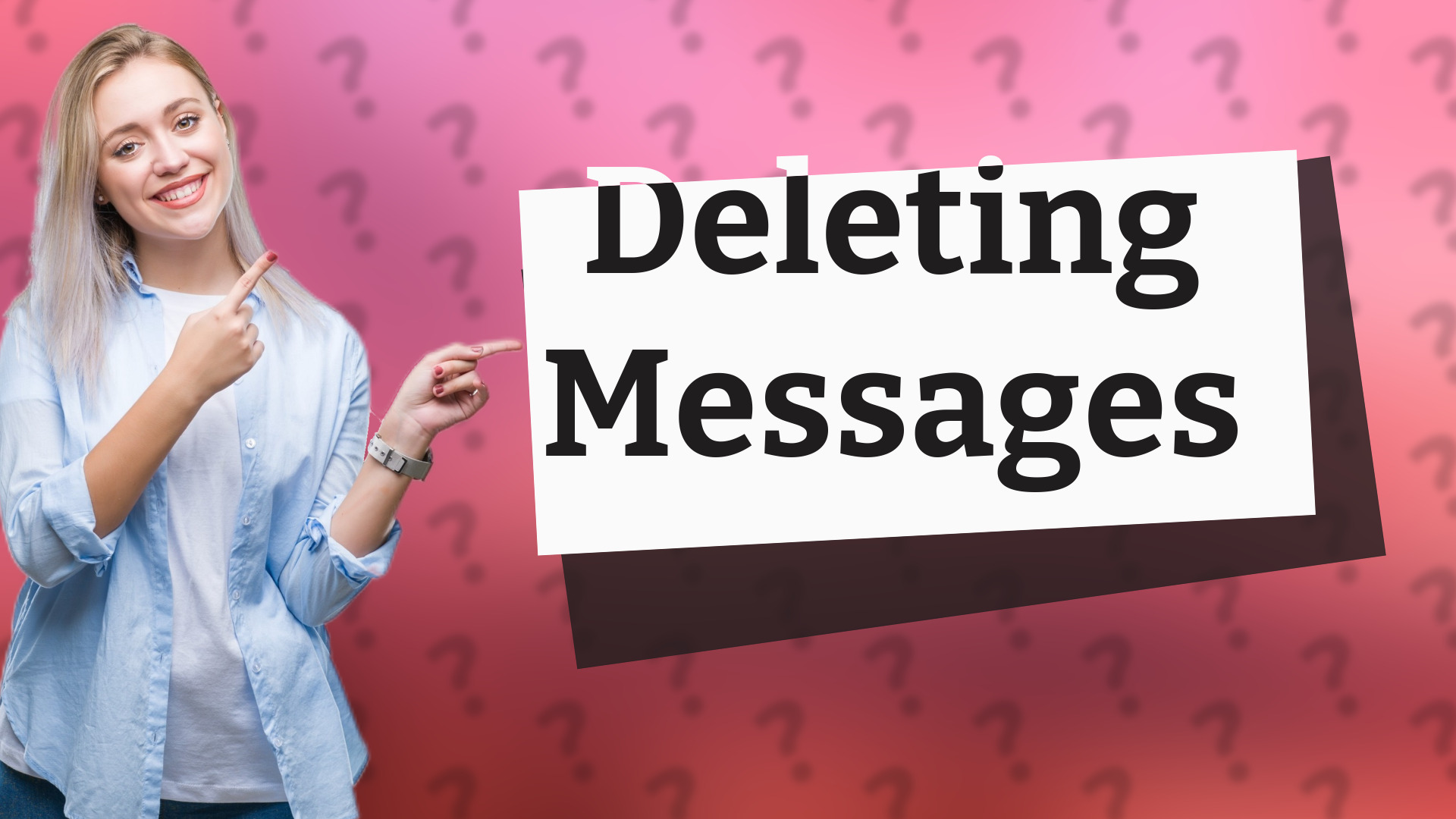 Deleting Messages