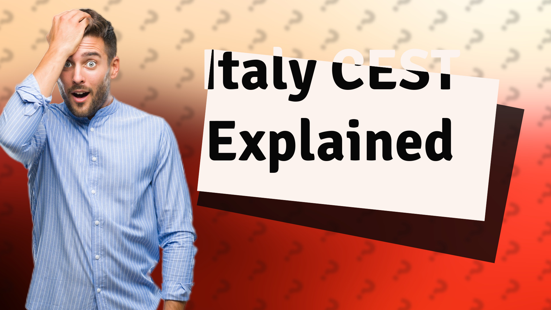 Italy CEST Explained