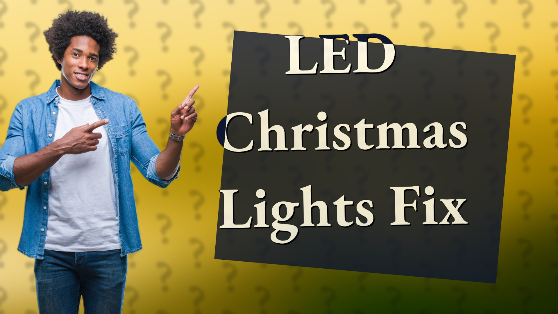 LED Christmas Lights Fix