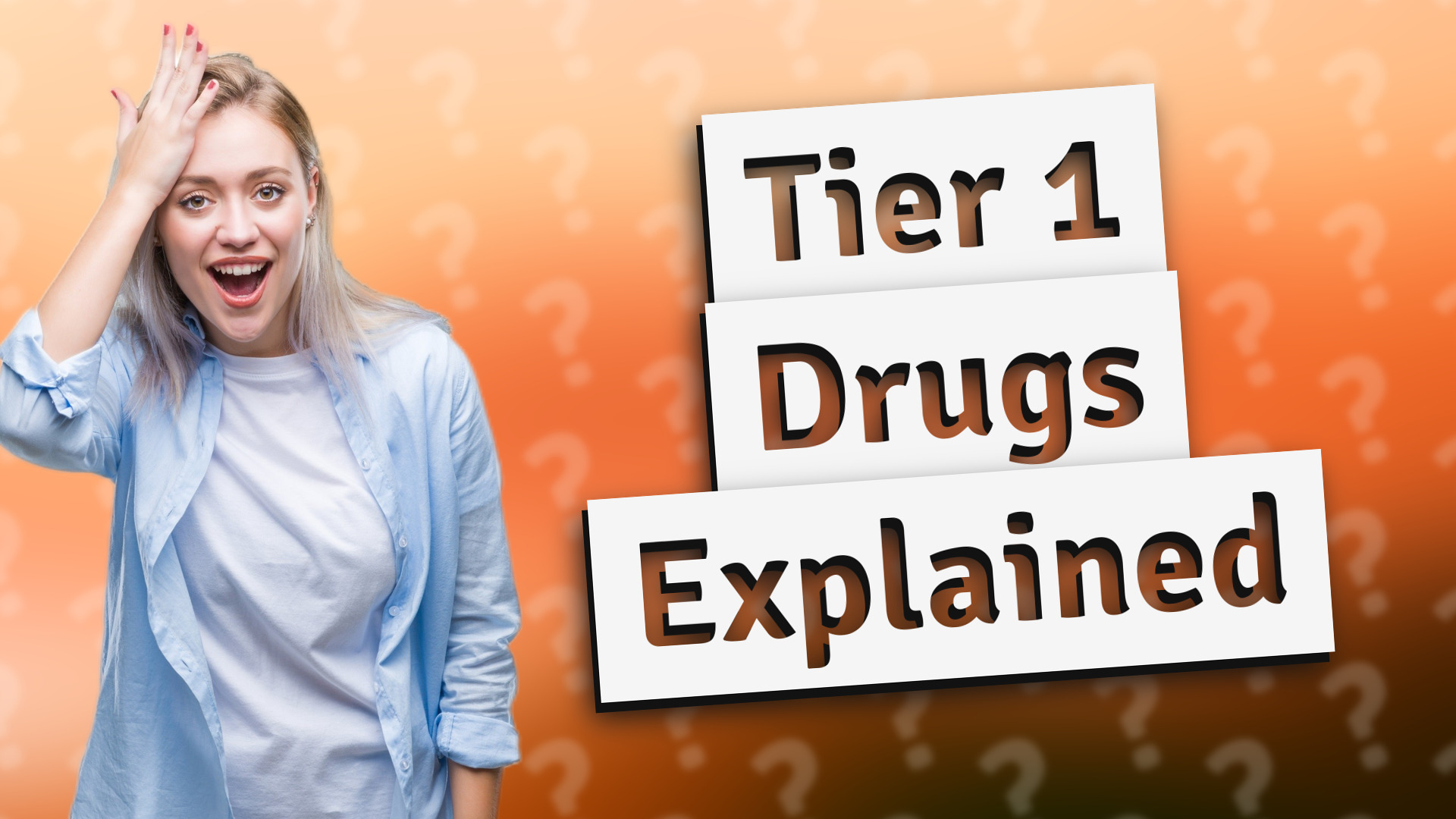 Tier 1 Drugs Explained