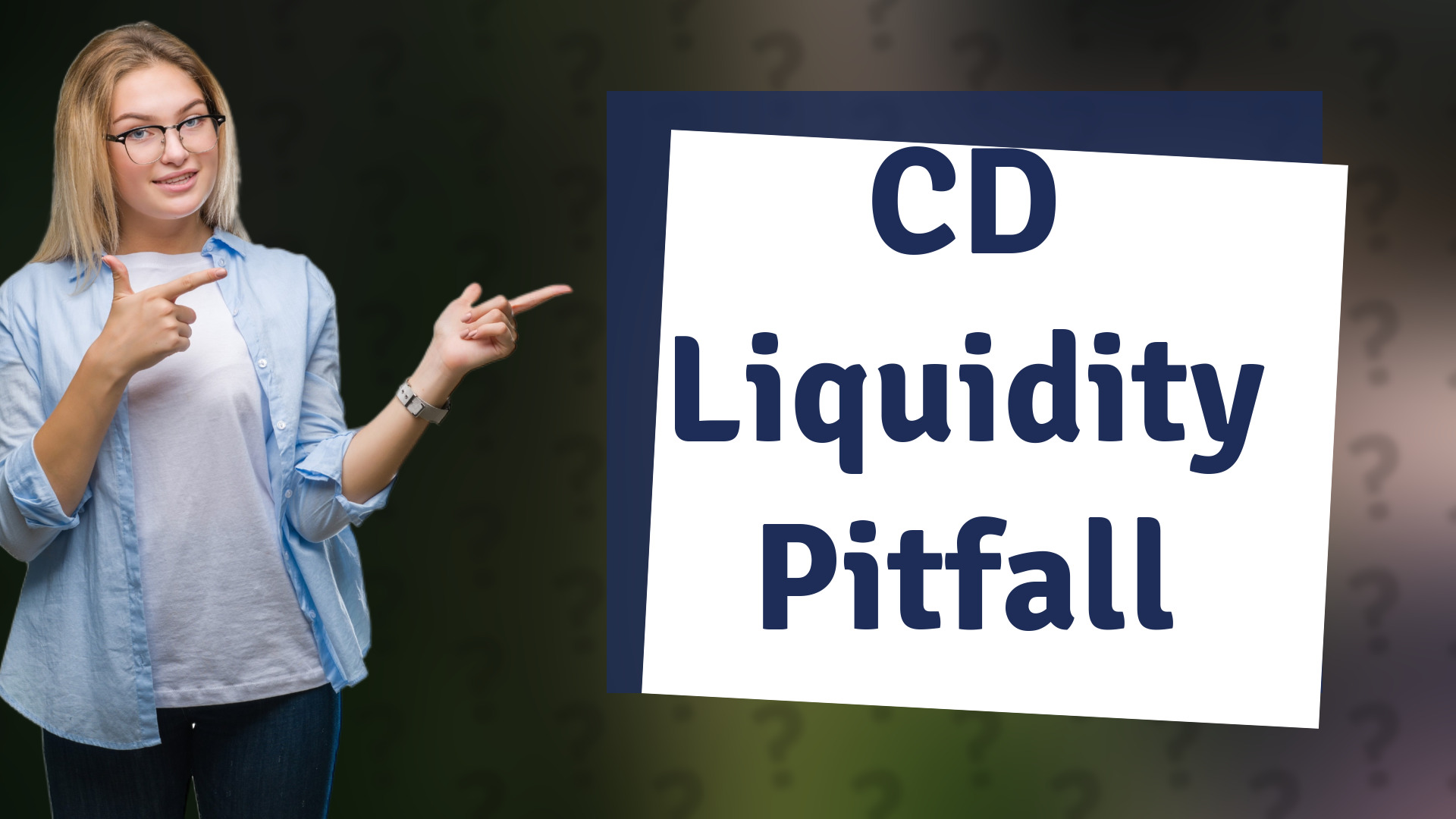 CD Liquidity Pitfall
