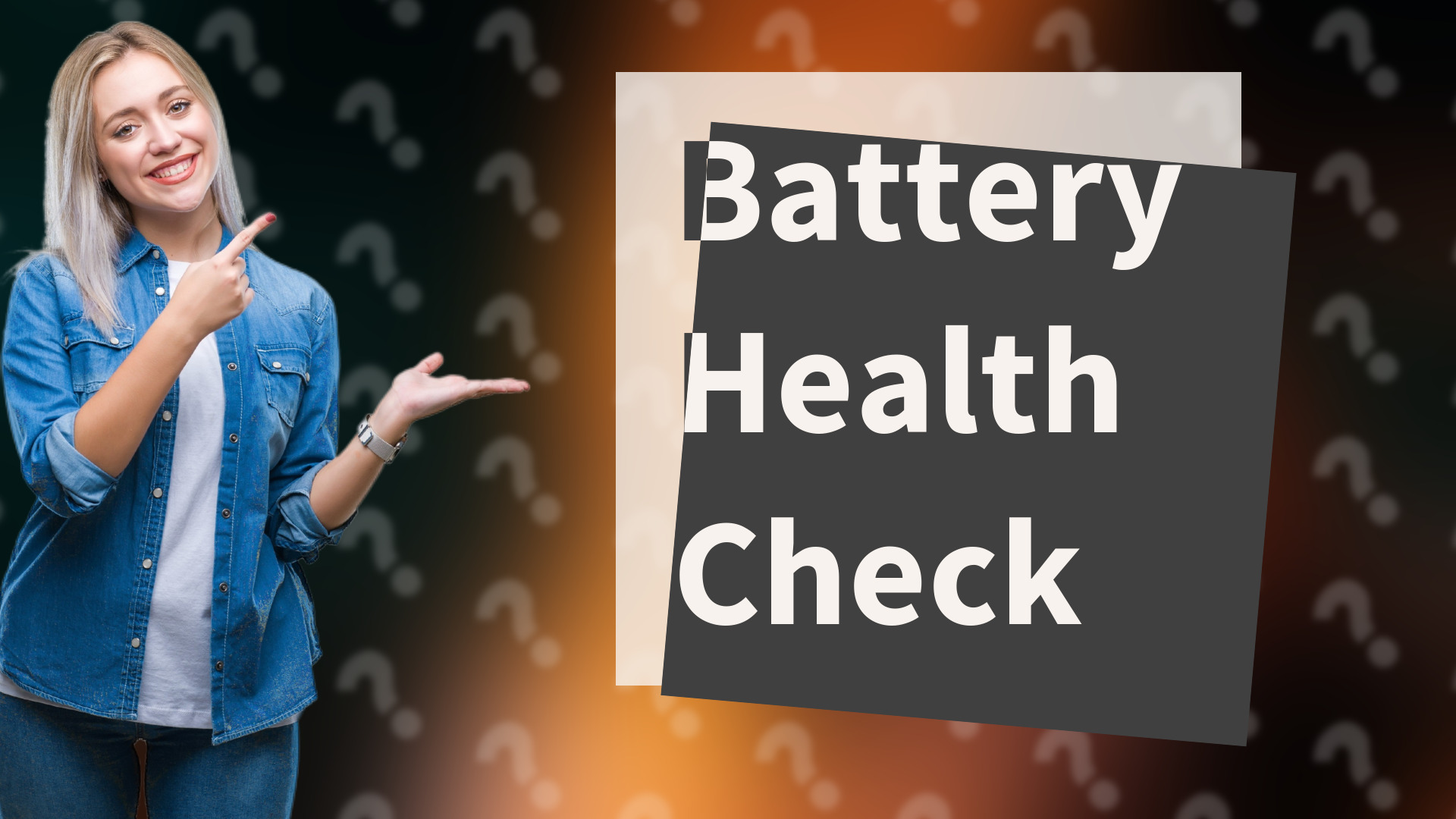 Battery Health Check