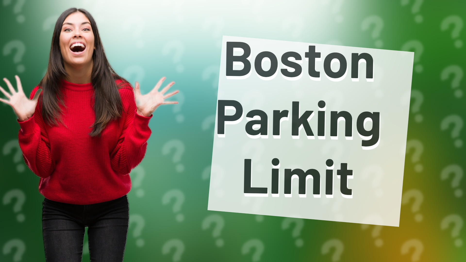 Boston Parking Limit