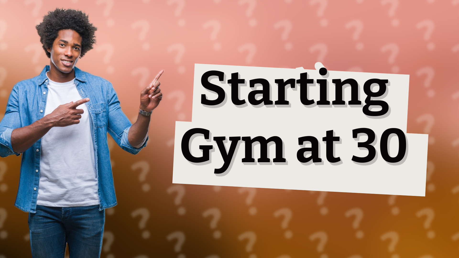 Starting Gym at 30