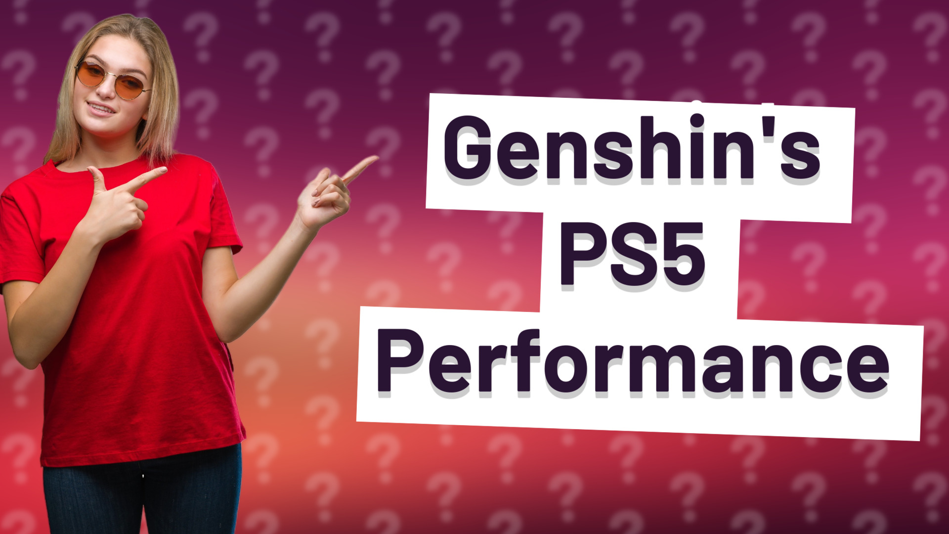 Genshin's PS5 Performance