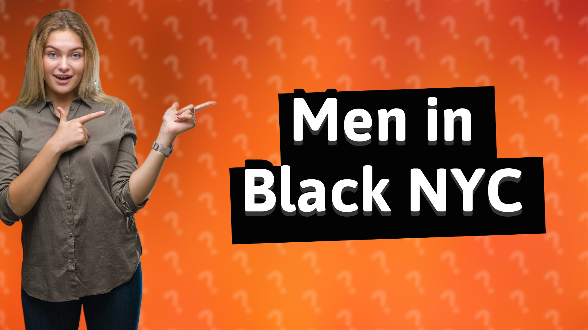 Men in Black NYC