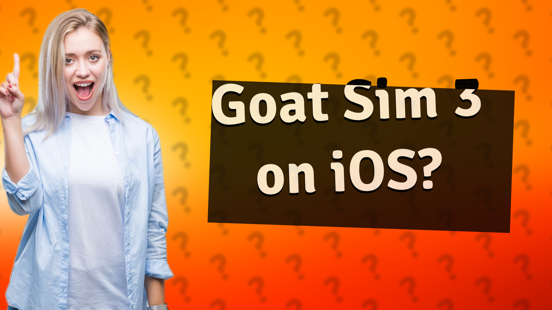 Goat Sim 3 on iOS?