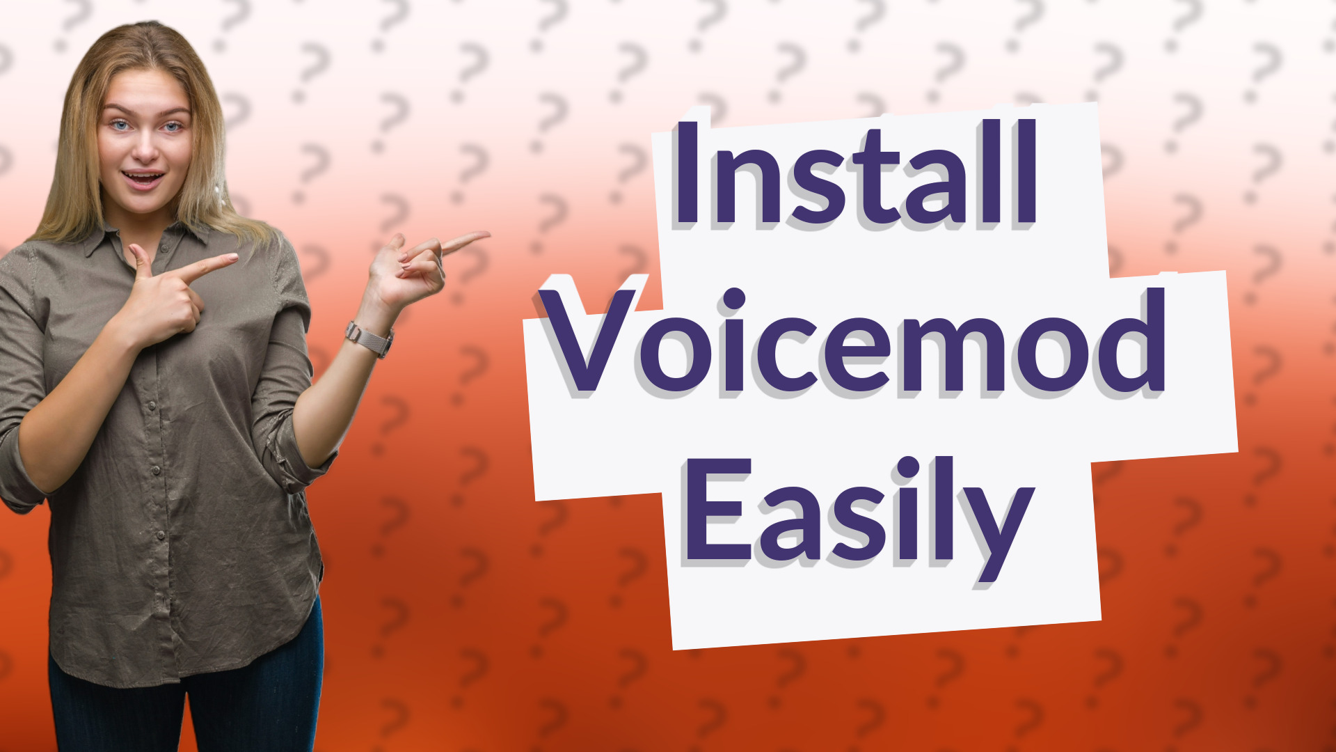 Install Voicemod Easily
