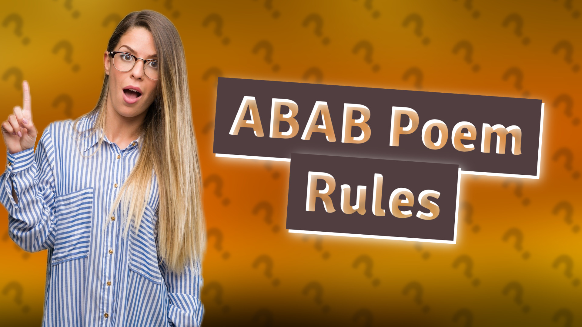 ABAB Poem Rules