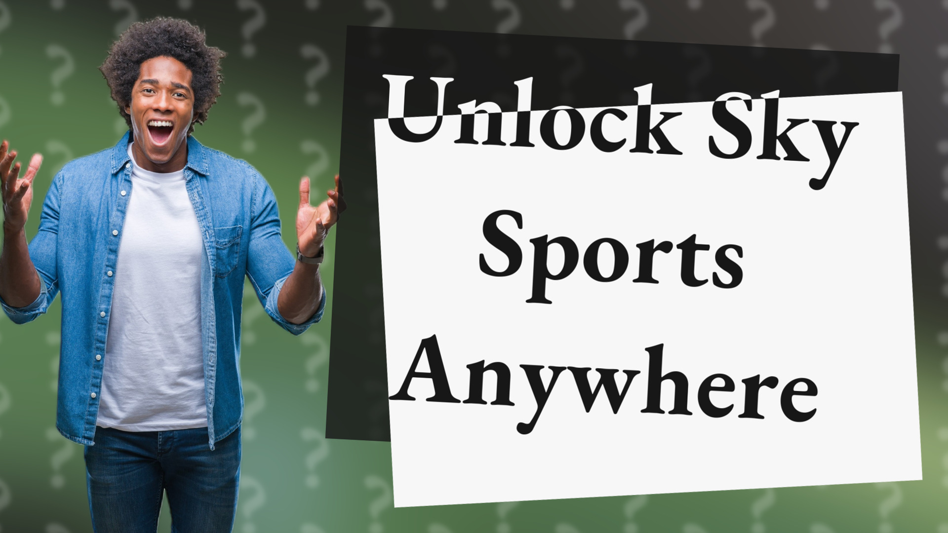 Unlock Sky Sports Anywhere