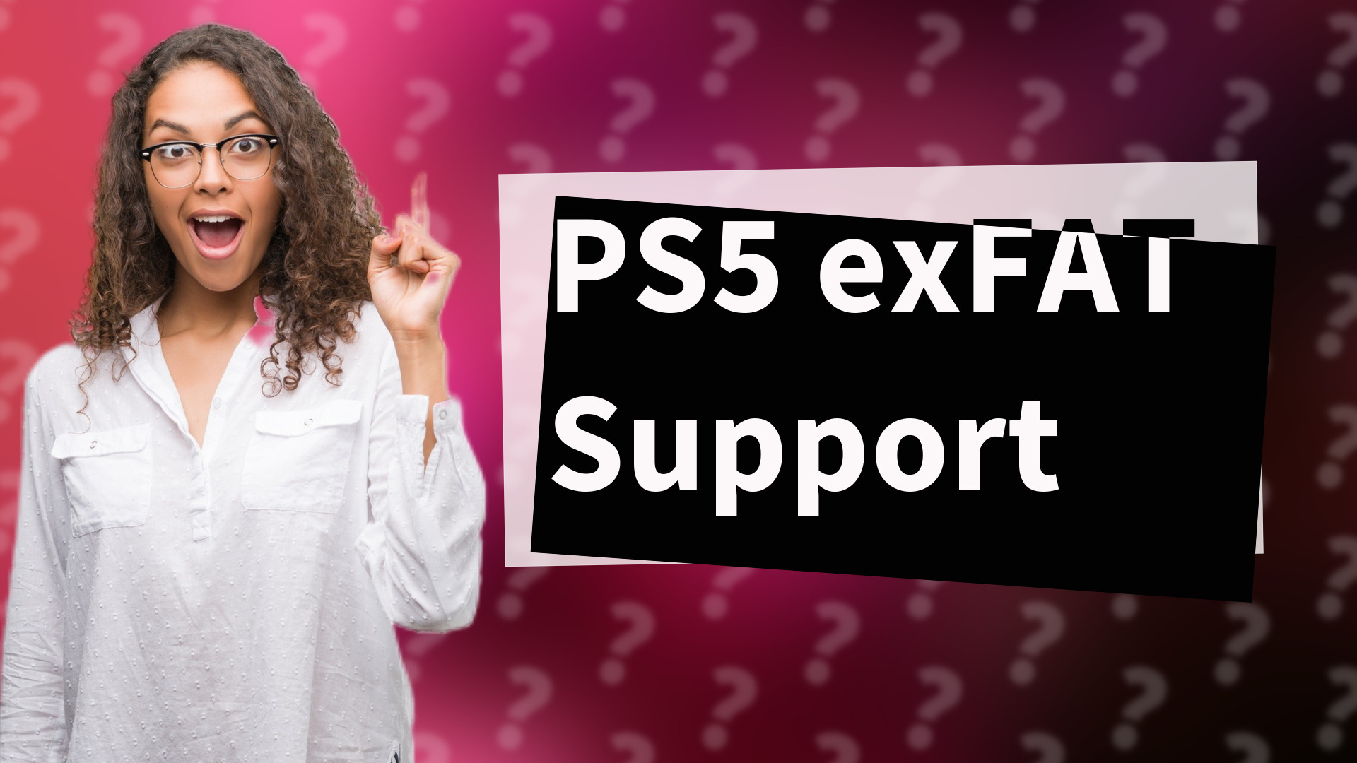 PS5 exFAT Support