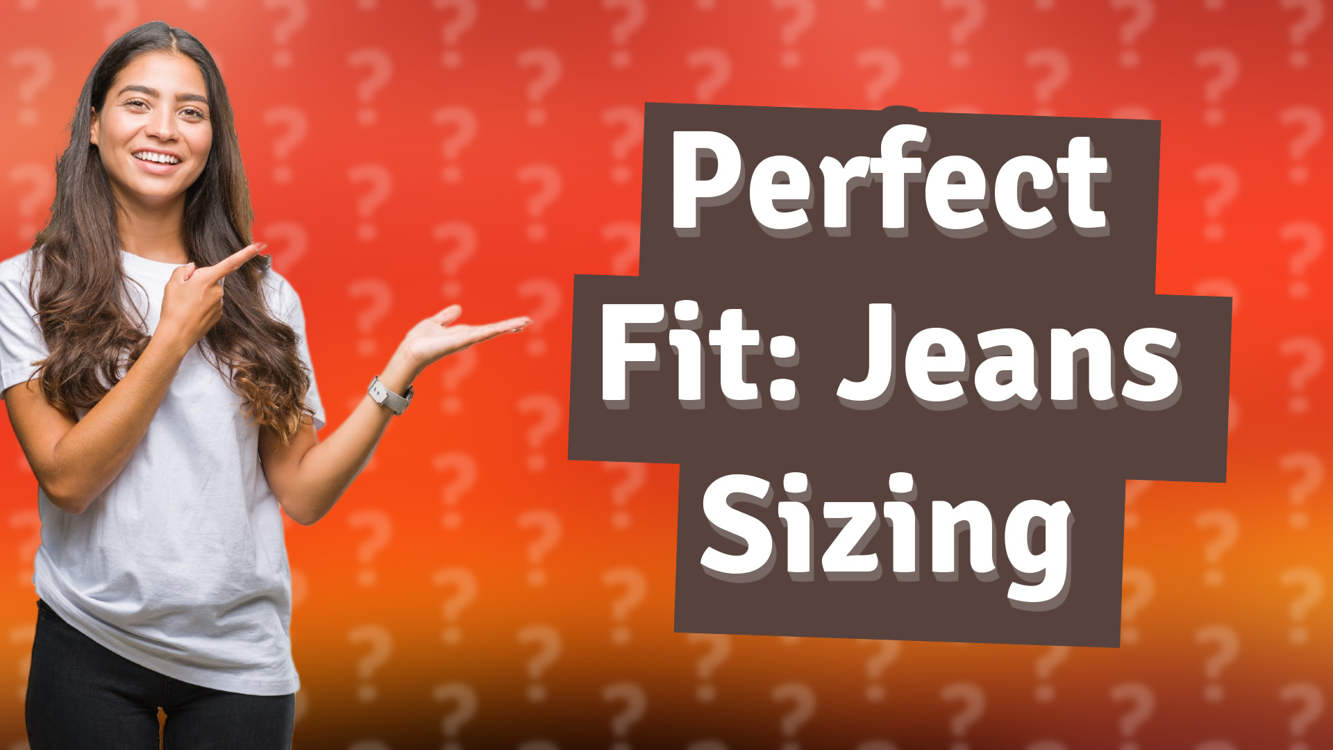 Perfect Fit: Jeans Sizing