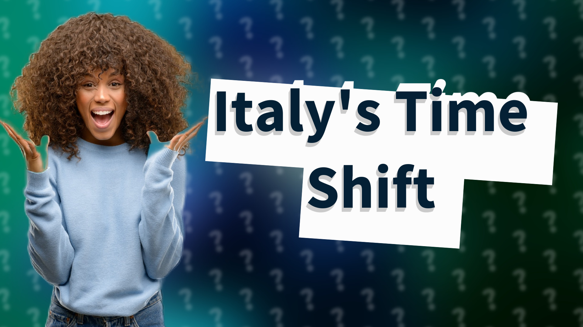 Italy's Time Shift