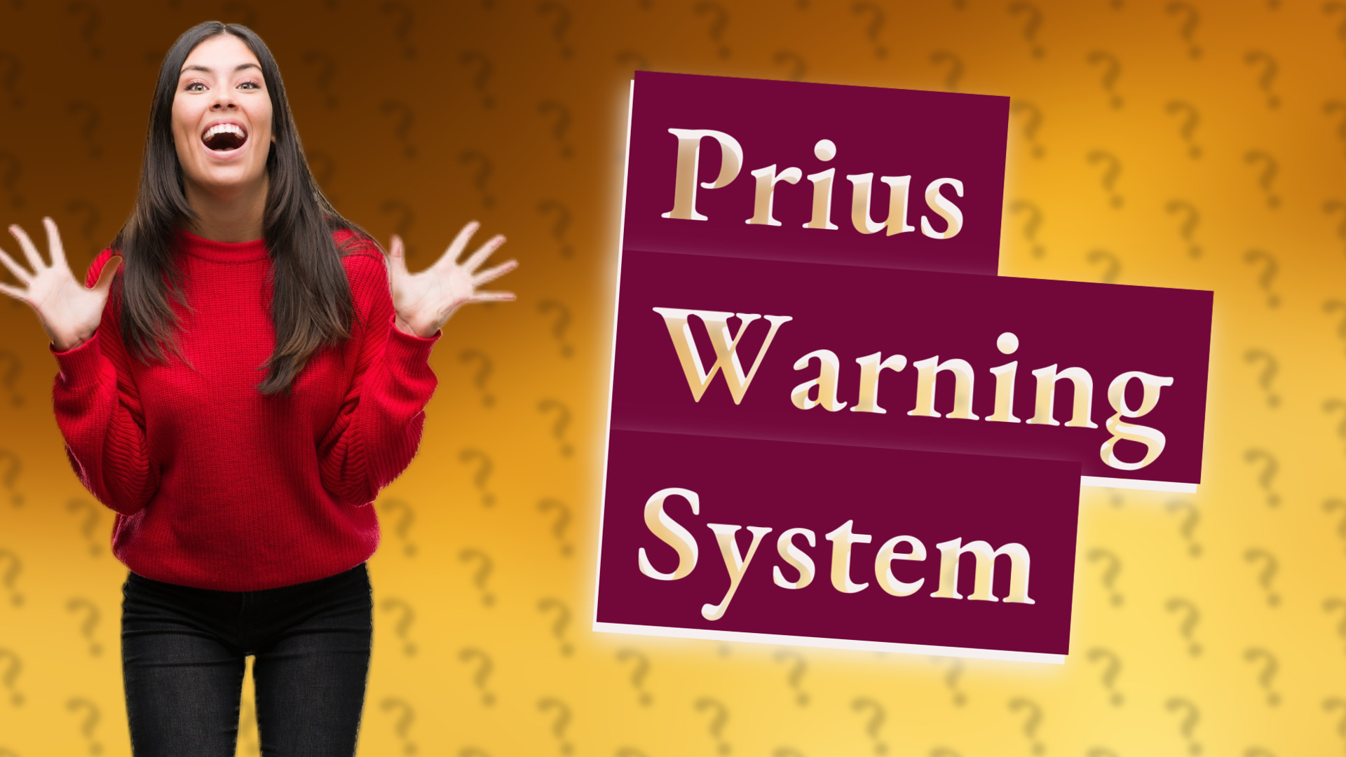 Prius Warning System