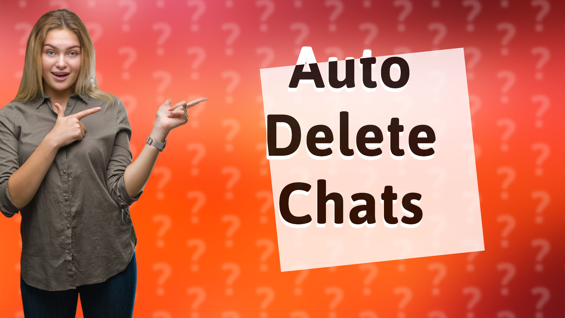 Auto Delete Chats