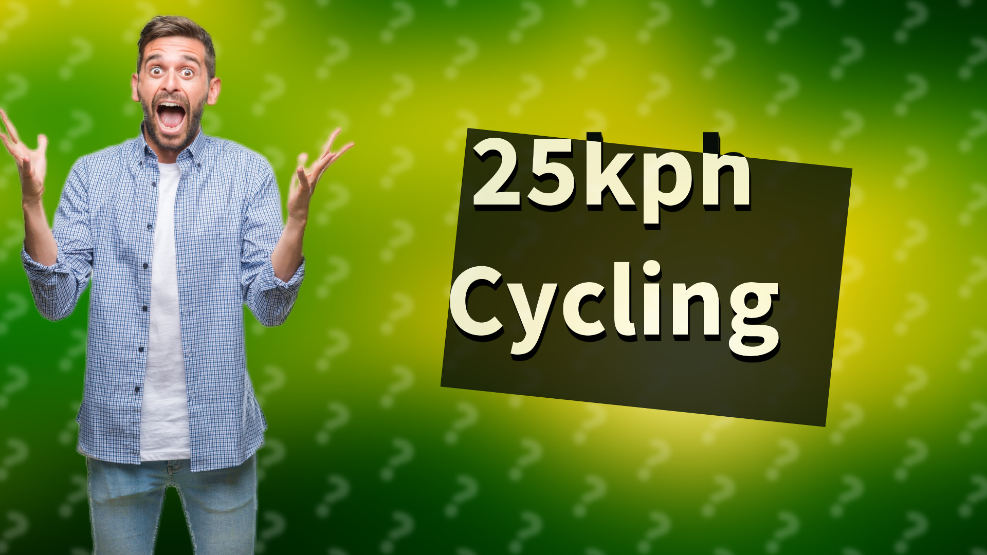 25kph Cycling